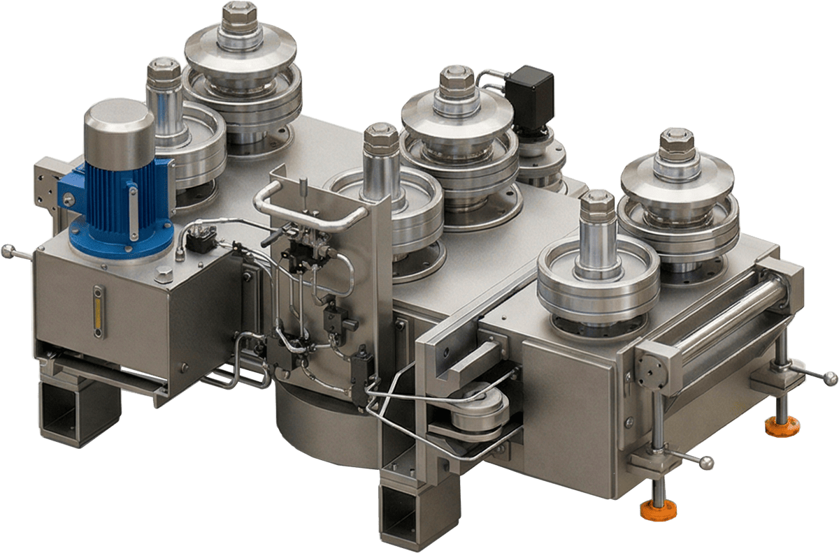 Колесотокарный станок ТК2500