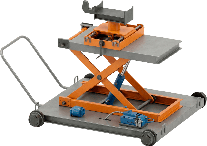 Механизм снятия-постановки поглощающих аппаратов МСПА-ТК