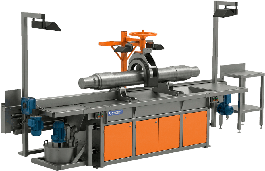 Позиция неразрушающего контроля оси колесной пары ПНК-03